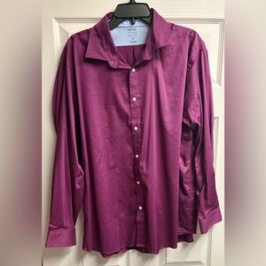 💕 2 Fir $10 IZOD Button Up Dress Shirt Size XL